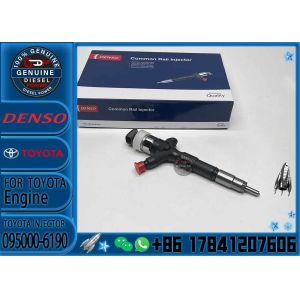 China common rail fuel injector 095000-6190 nozzle innjector 095000 6190 0950006190 for Toyota Hiace 2.5 D 2KD-FTV on sale