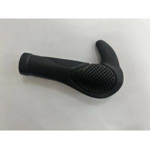 China Black Textured Rubber Mountain Bike Handle Bar Grips Lightweight on sale