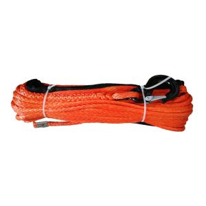 Buy cheap 12mm X 30m Synthetic Winch Rope Suitable 12000 - 15000 Pound Capstan Various Colors from wholesalers