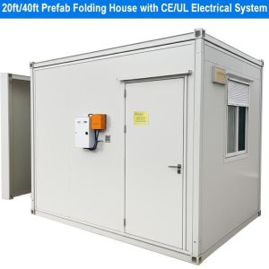 Buy cheap 20ft/40ft Prefab Folding House with CE/UL Electrical System from wholesalers