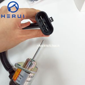 1G925-60011 6691498 12V Fuel Shut Off Solenoid For S185 S205 325 328 329 Engine