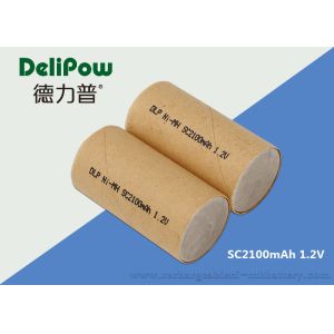 Buy cheap 27g High Capacity Low Discharge Rechargeable Batteries SC2100 from wholesalers