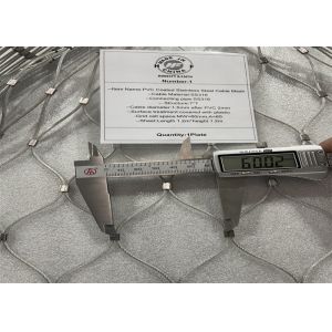 Buy cheap 30 Years SS316 Stainless Steel Wire Rope Ferruled Mesh For Balustrade from wholesalers