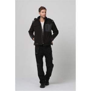 Buy cheap Mens Winter Softshell Jacket , Stretch Windproof Work Jacket from wholesalers