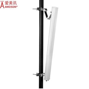 Buy cheap 2300-2700MHz High gain 18dBi Vertical Polarized Outdoor 4G LTE Base Station Sector Antenna from wholesalers