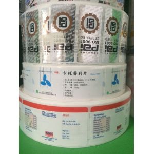China Self Adhesive Industry Printing Custom Roll Labels For 76mm Inside Diameter on sale