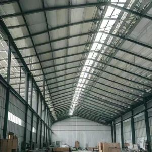 Prefabricated Industrial H Steel Structure Frame Building Warehouse