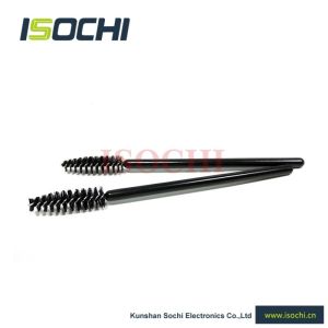 Cleaning brush with rubber handle of the chuck(customization supported)