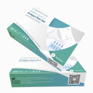 Buy cheap 15-20 Minutes Antigen Self Test Kit SARS-CoV-2 Saliva Sample Collector 1 Test/Box from wholesalers
