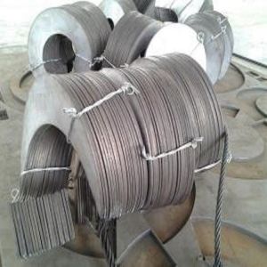 SGS Shaftless Auger Blade Screw Segments For Wastewater Treatment