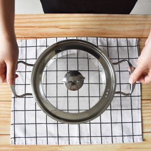 Buy cheap 2.3L 3.5L Transparent Borosilicate Glass Soup Pot from wholesalers