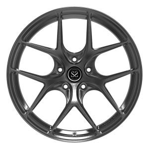 Buy cheap Fit for R8 staggered 19 20 and 21 inches Custom 1-PC Gun Metal forged aluminum alloy rim 5-112 from wholesalers