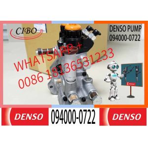 Diesel fuel pump 094000-0722 for lSUZU high pressure common rail sensor eup pump
