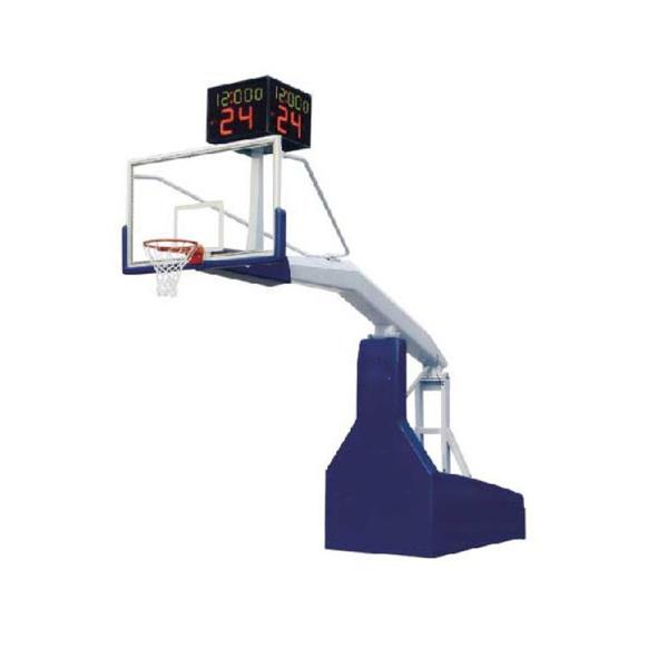 Quality UV Protection Movable Basketball Stand / Adjustable Basketball Hoop Rust Proof for sale