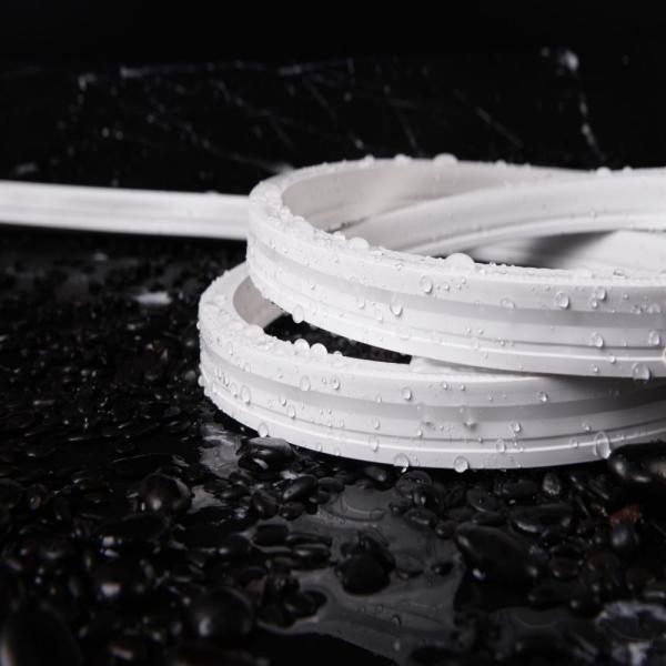 Quality Energy Saving Customizable Top Bend LED Neon Strip with Waterproof Connectors and Visible Cutting Guide Window NHT-1212 for sale