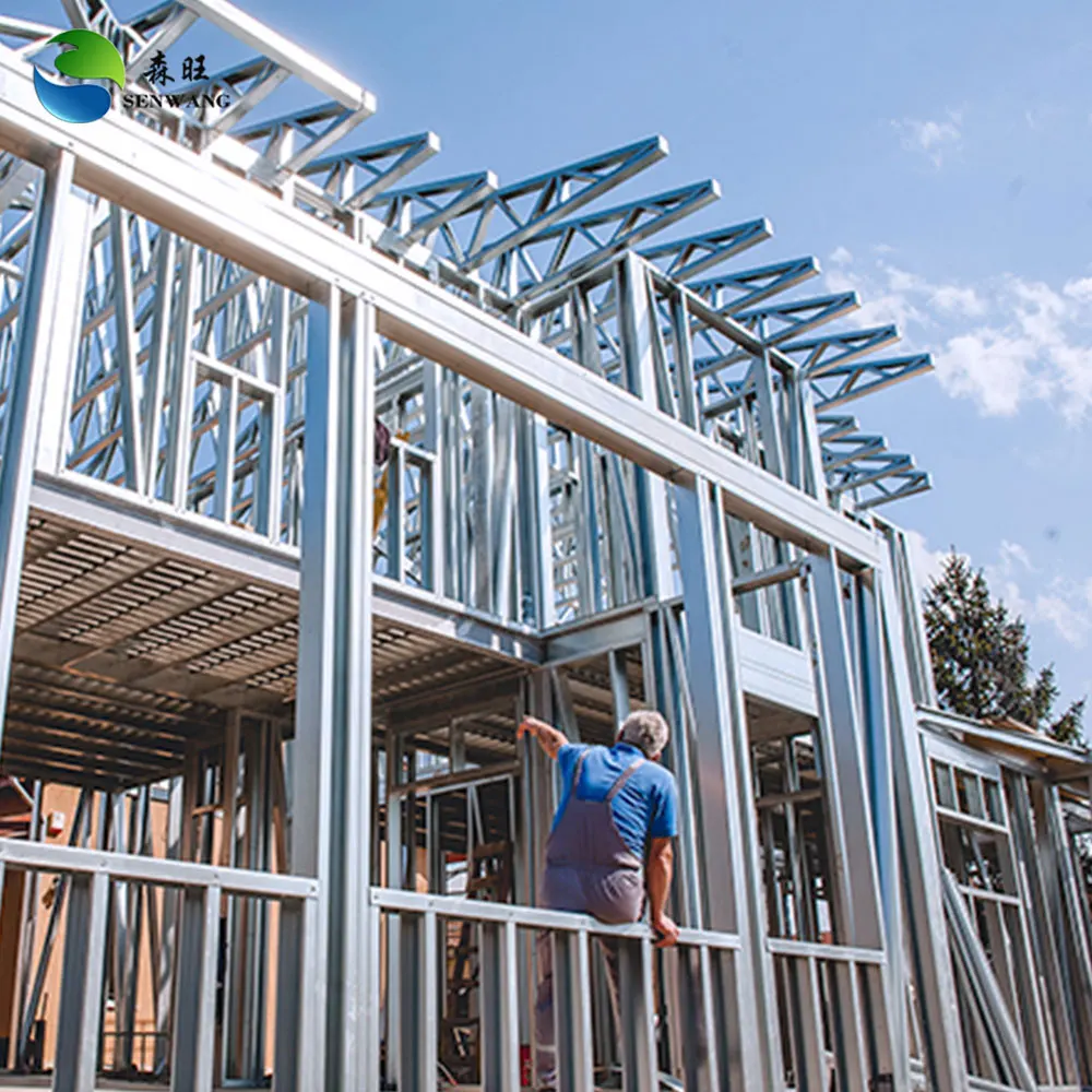 Buy cheap Prefabricated Steel Warehouse with 10% Roof Pitch Glass Fiber Reinforced Plastics Skylight and Q355B Model from wholesalers