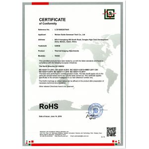 Wuhan Guide Sensmart Tech Co., Ltd. Certifications