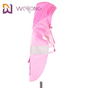 Buy cheap Adjustable Hoodie Pet Raincoat Real Pocket Reflective Dog Raincoat With Hood from wholesalers