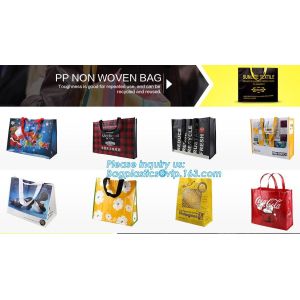 Buy cheap custom logo printed reusable cheap non woven bag fabric tote shopping bag for promotional, Eco friendly custom slogan la from wholesalers