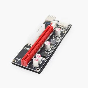 Buy cheap Riser 009s PCI-E Express Cable 1X TO 16X Graphics Extension Powered Riser Adapter Card 60cm USB 3.0 Cable from wholesalers