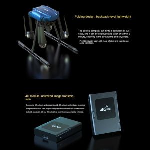 ZAi Custom Drone with Long Range and High Payload 4K Commercial Thermal Drone