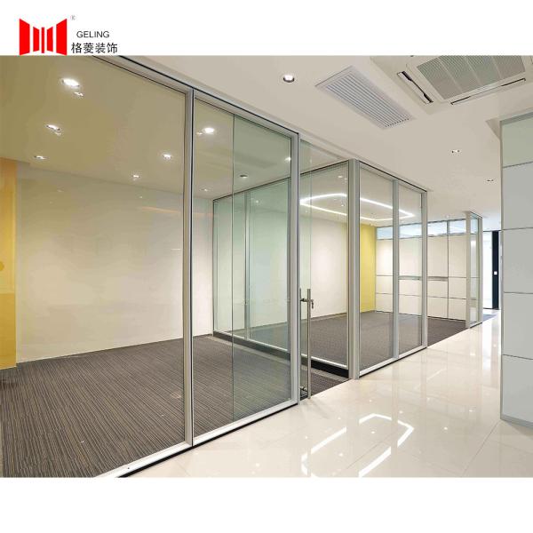 Quality 83mm Curved Aluminum Partition Wall for sale