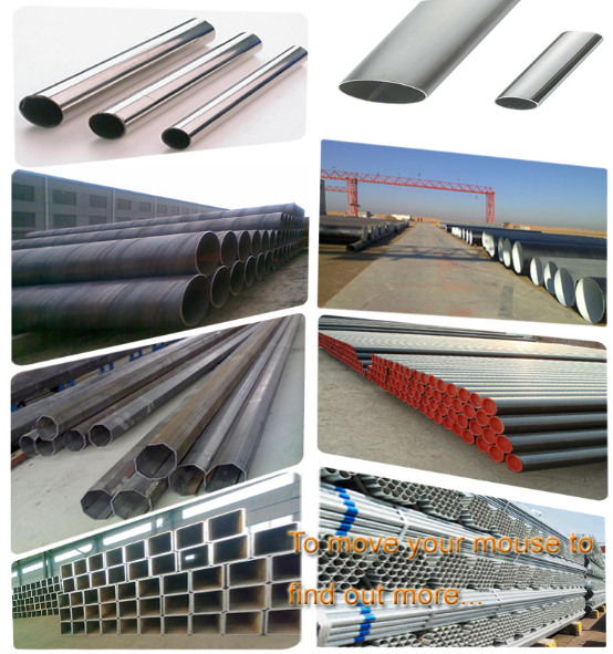 Carbon Q235/Q195/Q345 Welded Steel Pipe for Construction