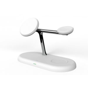 Buy cheap All In 1 Magnetic Wireless Charger T256 15W/10W/7.5W/5W Three Postion Support Fast Charge With Nightlight from wholesalers