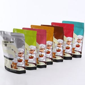 Buy cheap biodegradable matte finish customize stand up pouch bag with zipper product