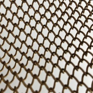 Buy cheap Customized Hole Size Metal Coil Drapery With Round Shape For Versatile Applications from wholesalers