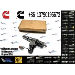 3411759 Diesel Fuel Injector N14 Common Rail Injector 3411766 3411691 3411767