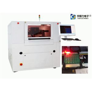 Buy cheap Multiple Milling Knife High Speed PCB Depaneling Machine In Line Router With Linear Guides / Blade from wholesalers
