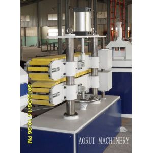 Buy cheap Drainage PVC Pipe Extrusion Line Conical Twin Screw Extruder Machine from wholesalers