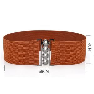 Buy cheap Four Ring White Dress Belt Womens 60cm Invisible Buckleless Belt from wholesalers