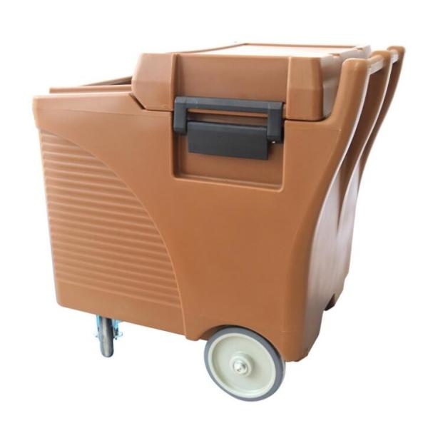 Hotel Mobile Insulated Ice Caddy With Sliding Cover