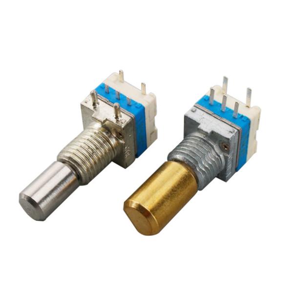 Quality 360° Total Rotational Angle Incremental Encoder With Push Switch For Audio Equipment for sale