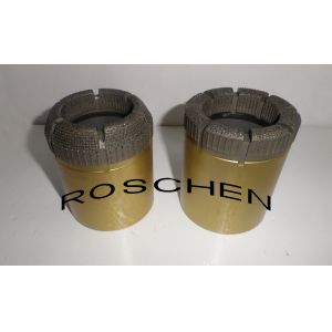 Buy cheap PQ3 Diamond Core Drilling Bits PQ3 Surface Set Core Bit For Soft Formation Wireline Diamond Core Drilling from wholesalers