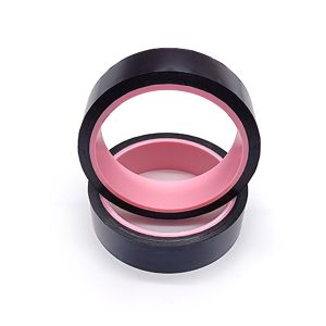 Buy cheap 2.5mil ESD Black Heat Resistant Tape Low Electrostatic Discharge from wholesalers
