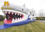Buy cheap Outdoor Kids Inflatables Shark Inflatable Playground Bounce House Combo from wholesalers