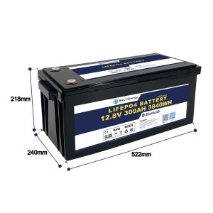 Buy cheap Rv Bely Rechargeable 12V LiFePo4 Battery 300AH System Solar With Bluetooth from wholesalers