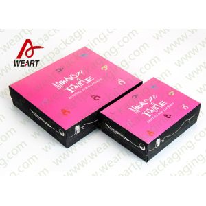 Buy cheap White Card Paper Presentation Boxes Folding Feature CMYK Printing Insert product