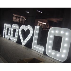 Buy cheap Facelit puch hole sign letter from wholesalers