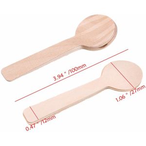 Buy cheap Practical Wood Biodegradable Cutlery Spoon 100mm For Ice Cream from wholesalers