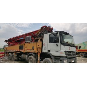 Max.Vertical Reach 56 Meter Used Pump Truck for Concrete Provide After-sales