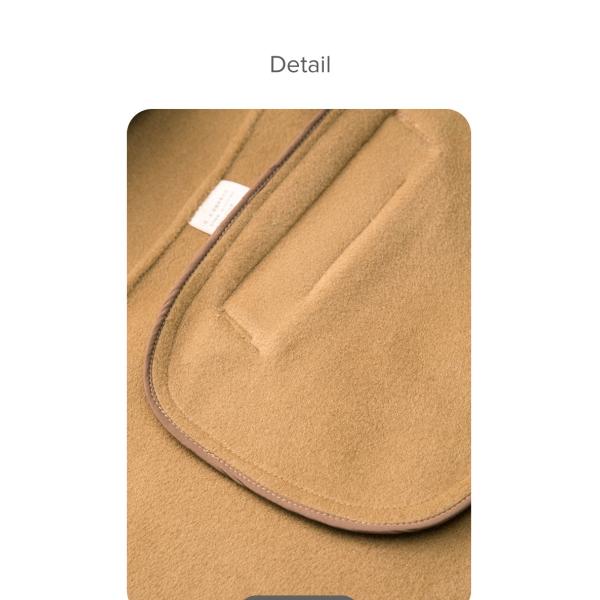 Cotton Lapel Men's Winter Coat Oversized Single Breasted Trench Jacket for Cold Days