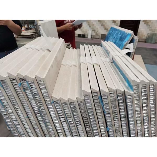 Quality 3D Model Design Polished Lightweight Stone Panels For Hotel for sale