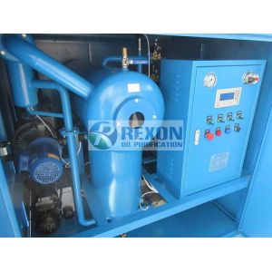 High Precision Oil Purification Machine Vacuum Oil Dehydration Automatic Foaming
