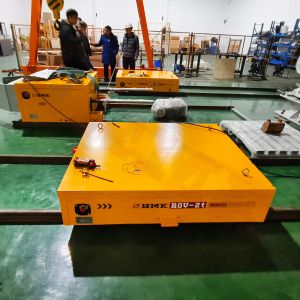 Buy cheap 2T Electric Pallet Trucks With High Payloads Transfer Trolley from wholesalers