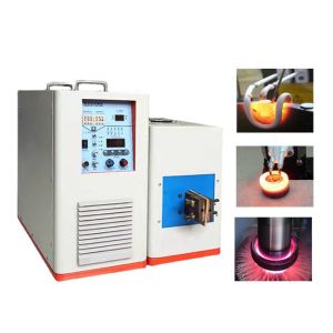 Buy cheap 15KW High Efficiency Induction Heating Machine 30-100khz from wholesalers
