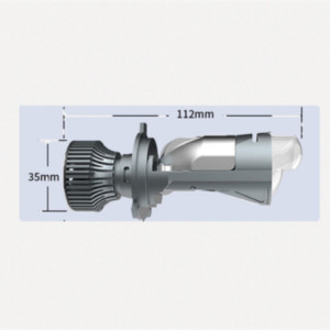 Buy cheap Sanan CSP chip Automotive Headlight Bulbs With Low Operating Noise from wholesalers